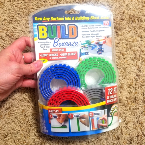 Other - NEW Build Bonanza Building Blocks Lego 12ft Tape